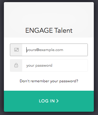 Login to Engage Talent