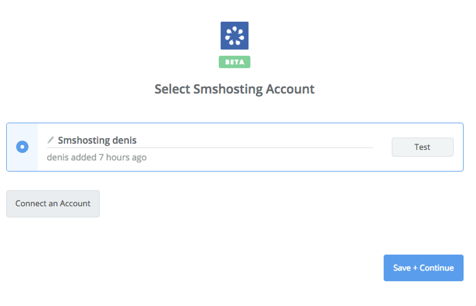  Smshosting connection successfull