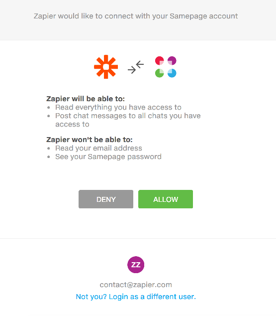 How to Get Started with Samepage on Zapier Samepage Help & Support