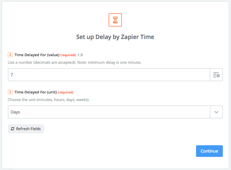 Delay for Zapier