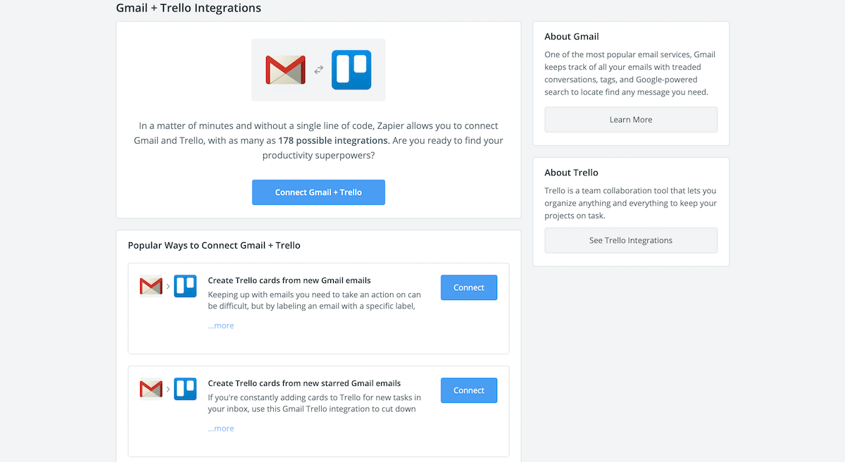 Zap Templates - Include Zapier In Your App And Website | Zapier ...