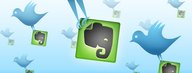 Evernote Twitter