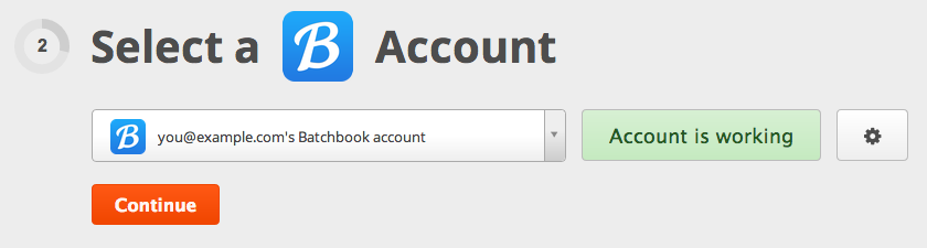 Zapier tests your account