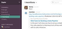 Slack Mentions