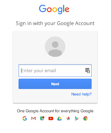 Login to authorize your Google Sheets account