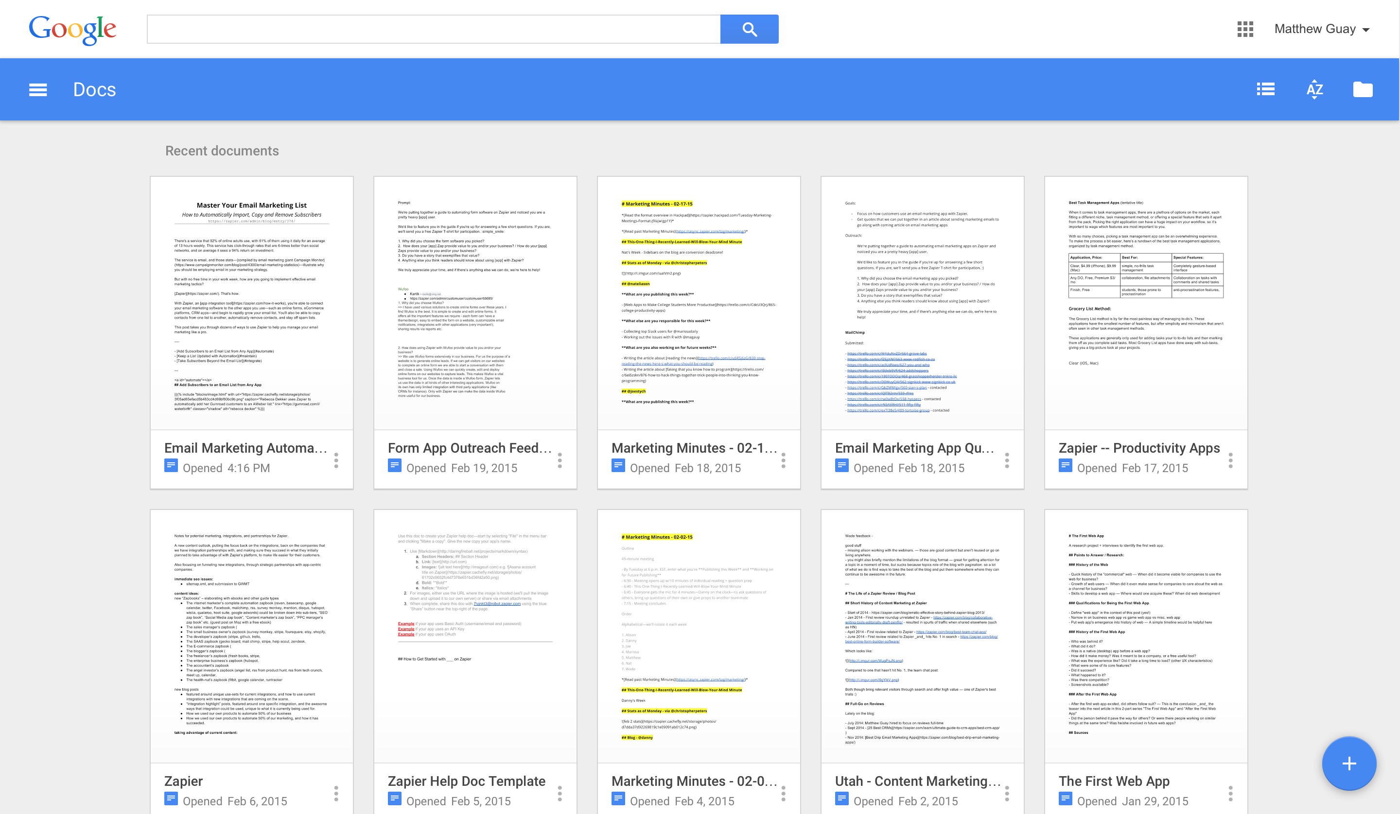 Google Docs - Features, Pricing, Alternatives, and More | Zapier