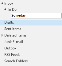 Create sub-folders in your To-Do folder in Microsoft Outlook