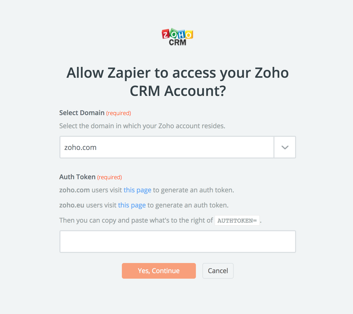 Zoho CRM Integration Help & Support Zapier