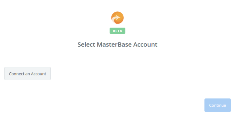 Click to connect MasterBase