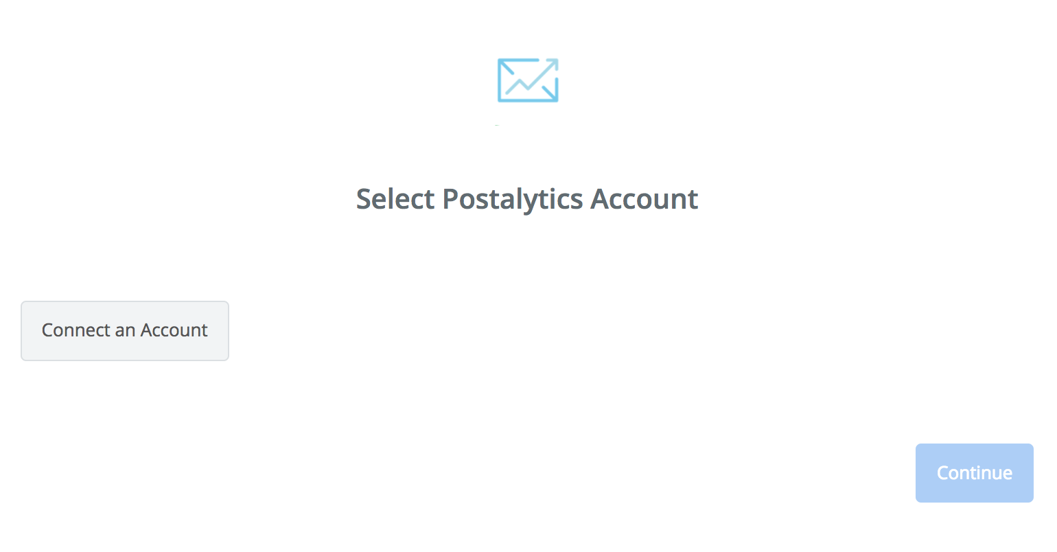 Click to connect Postalytics