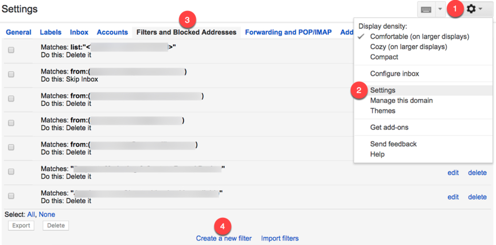 gmail shortcuts date search filters