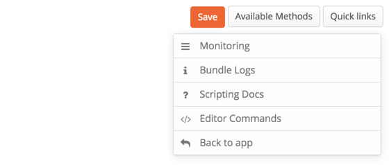 how to get to console/http logs