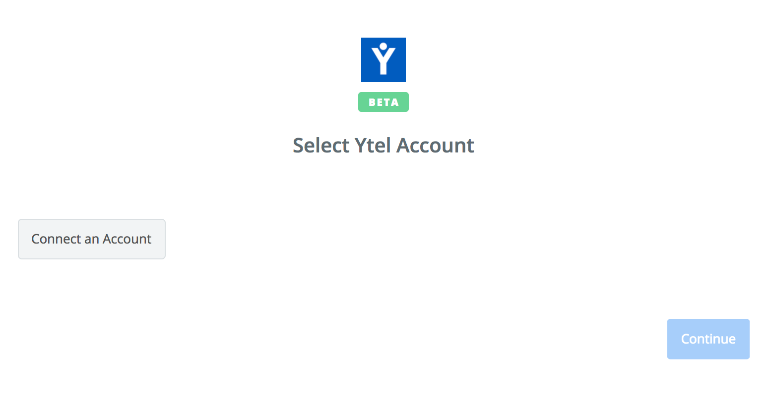 Click to connect Ytel