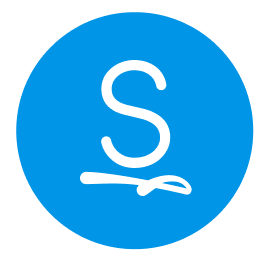 signable logo